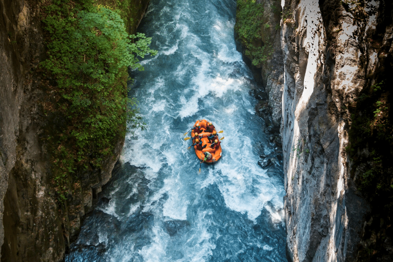 Rafting in Bosnien
